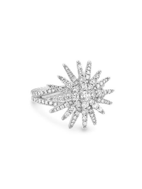 DAVID YURMAN Women's Starburst Ring in 18K White Gold - Diamond