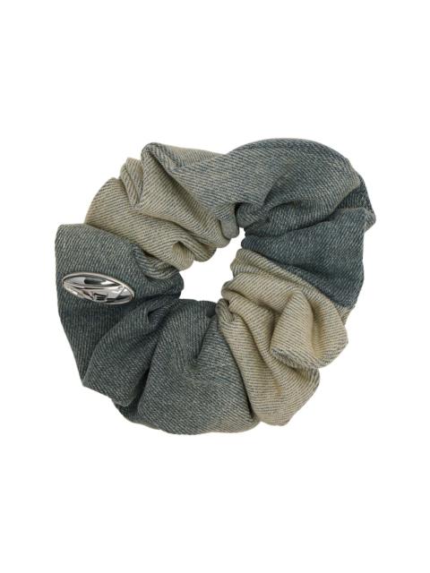 Diesel Blue Bangle Denim Scrunchie