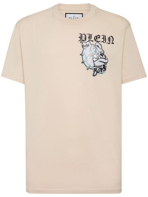 PHILIPP PLEIN Bulldogs cotton T-shirt