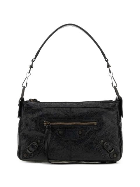 BALENCIAGA Balenciaga Mini Le City Moto Leather Shoulder Bag