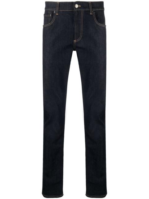 Alexander McQueen straight-leg denim trousers