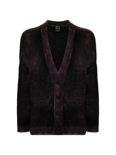 Avant Toi brushed knit cardigan