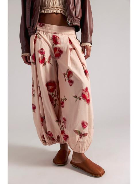 FREE PEOPLE Moonflower Printed Pull-On Balloon Pants