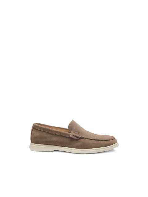 BOSS suede loafers