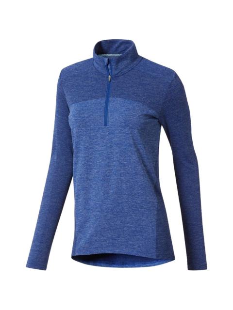 PUMA seamless quarter zip T-shirt