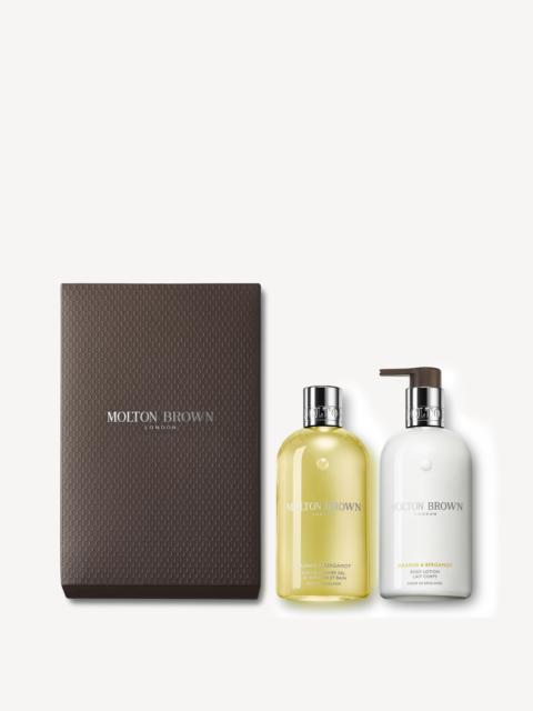 Molton Brown Orange & Bergamot Body Wash & Lotion Gift Set
