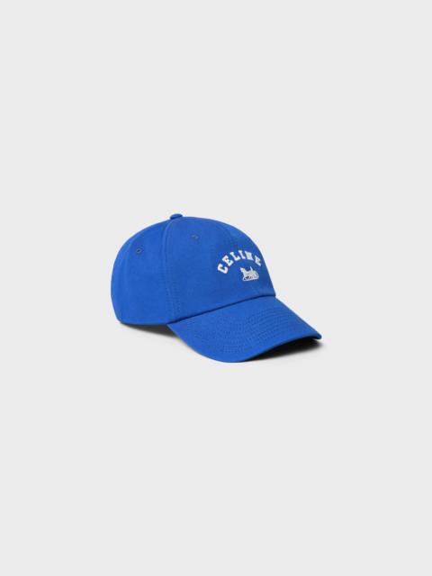 CELINE richelieu cap IN light cotton twill