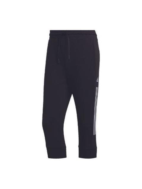 adidas M PNT 34 DK 3S Sports Cropped Pants Black FT2840