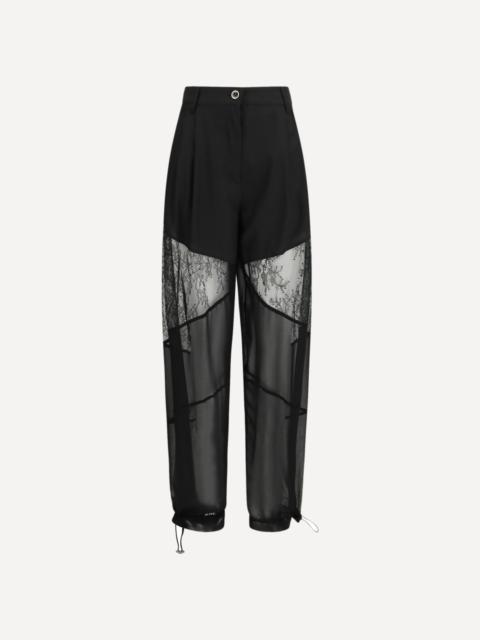 PINKO Nacy Pants with lace inserts