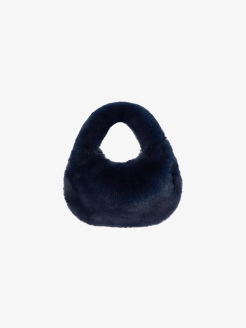 LAMARQUE ALIX | Mini Faux Fur Hobo Bag