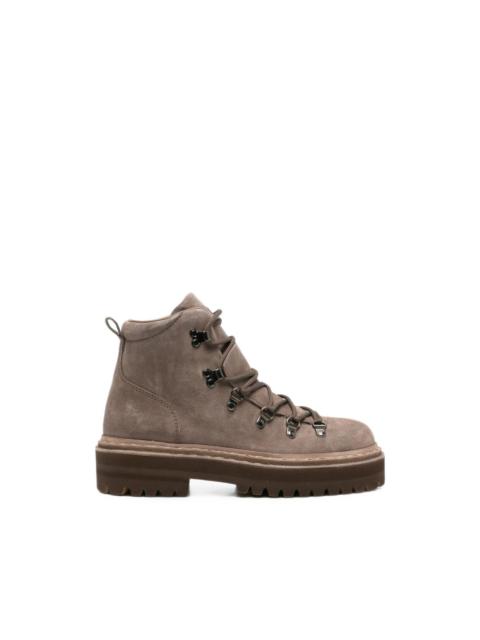 OFFICINE CREATIVE Blossom lace-up boots