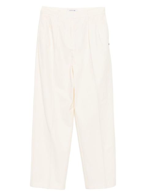 LACOSTE logo-embroidered trousers