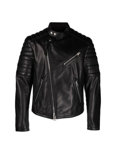 TOM FORD quilted zip-up jacket