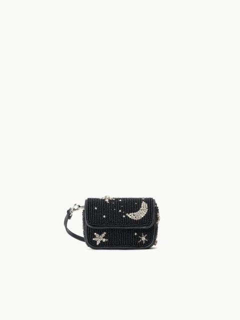 STAUD STAUD TINY TOMMY BEADED BAG STARRY NIGHT