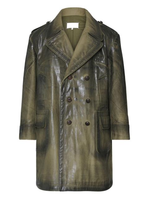 Maison Margiela double-breasted coat