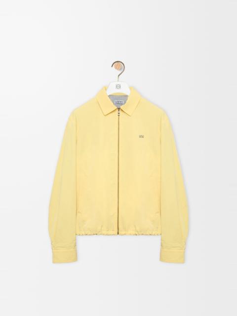Loewe Zip-up jacket in technical cotton