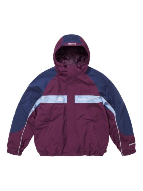 Supreme x Umbro® GORE-TEX® "SS 25 - Dark Purple"  hooded jacket