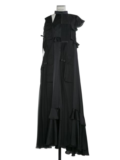 sacai Fabric Mix Dress