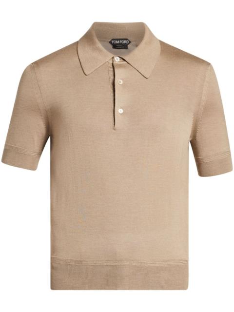 TOM FORD knitted polo shirt