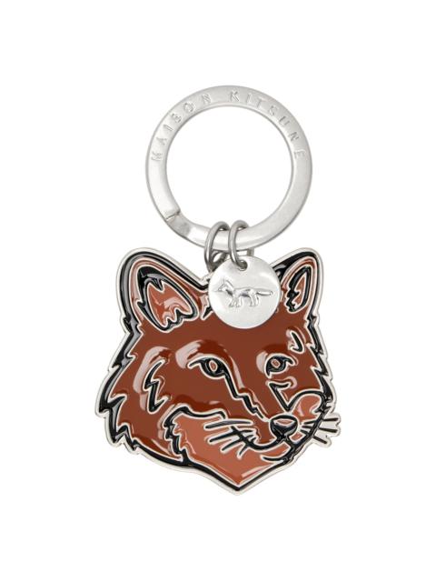 Maison Kitsuné Silver Bold Fox Head Keychain