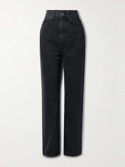 KHAITE Albi high-rise straight-leg jeans