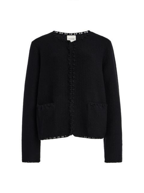 POSSE Exclusive Harlan Knit Jacket black