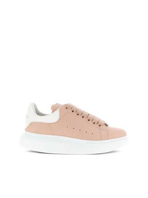 Alexander McQueen leather lace-up sneakers