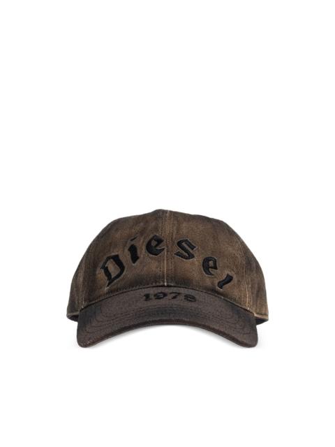 Diesel C-Selgot embroidered baseball cap