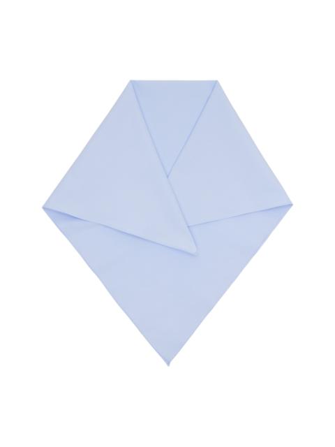 Dries Van Noten Blue Cotton Bandana