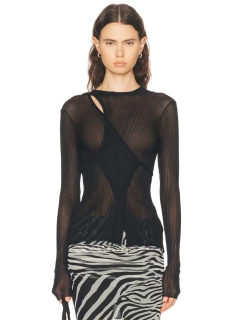 Blumarine Long Sleeve Top