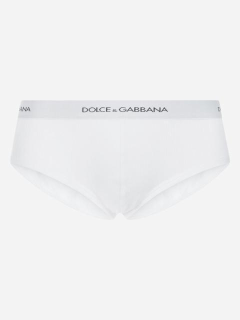 Dolce & Gabbana Brando briefs in ribbed cotton