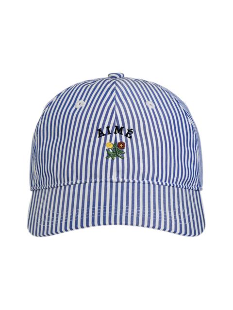 AIMÉ LEON DORE Aime Leon Dore Striped Crest Logo Hat Amparo Blue