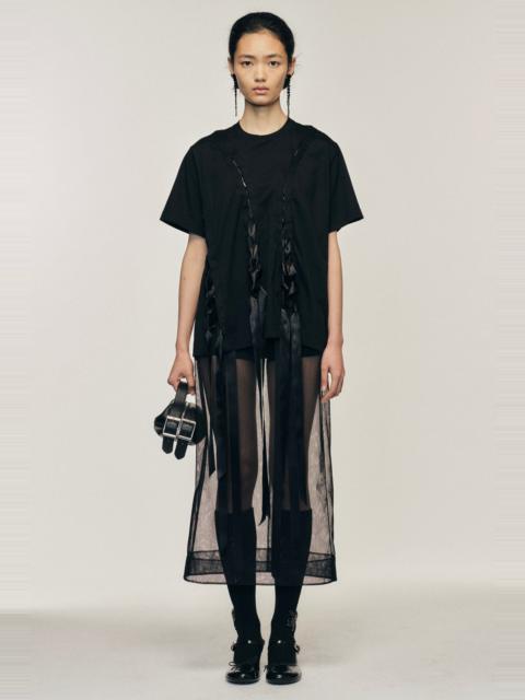 Simone Rocha Unraveling Ribbon T-Shirt