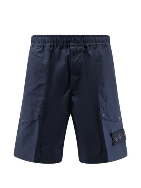Stone Island logo patch shorts