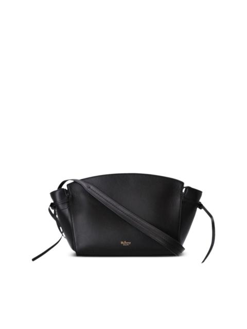 Mulberry micro Clovelly logo-stamp cross body bag