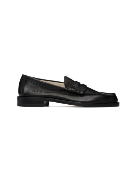 Common Projects Black Leather Loafers