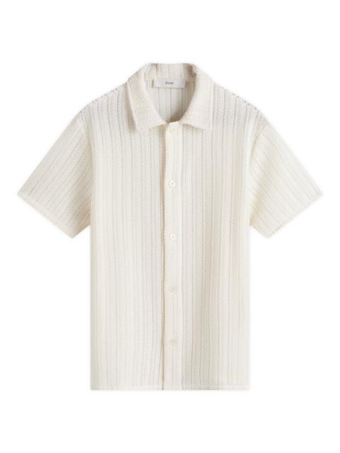 Dunst DUNST Unisex 크로 셰 뜨개질 셔츠