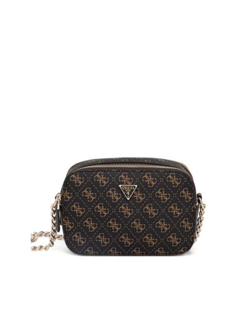 GUESS USA monogram chain cross body bag