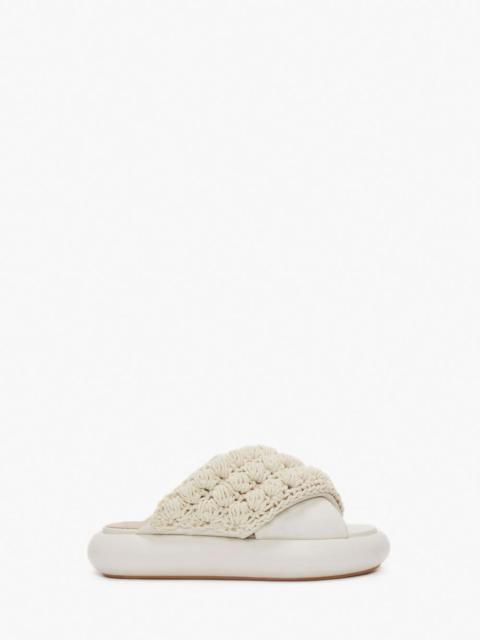 JW Anderson POPCORN TWIST PLATFORM SANDALS