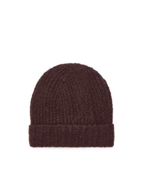 Alanui Finest logo-patch beanie hat
