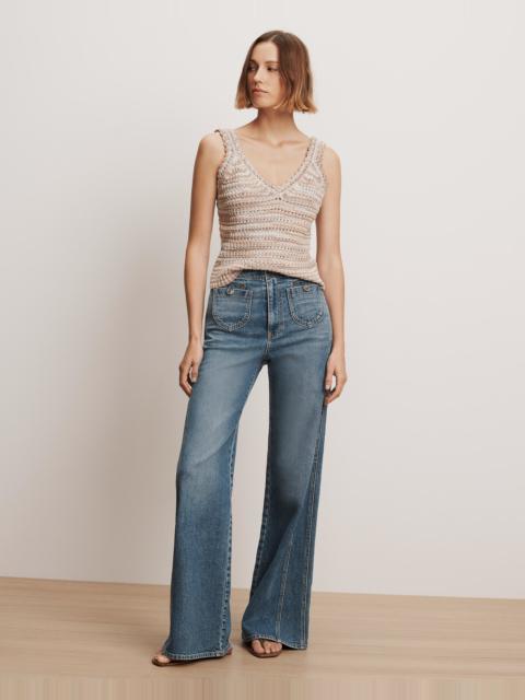 VERONICA BEARD TAYLOR GODET WIDE-LEG JEAN