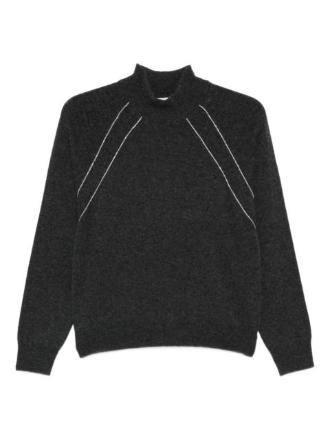 PESERICO bead-detailed sweater