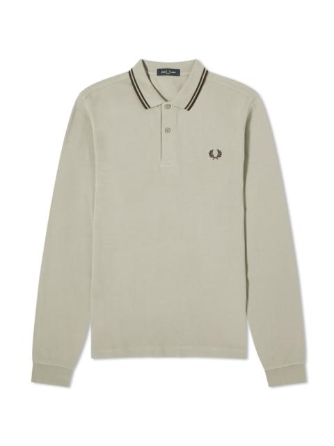 Fred Perry Fred Perry Long Sleeve Twin Tipped Polo