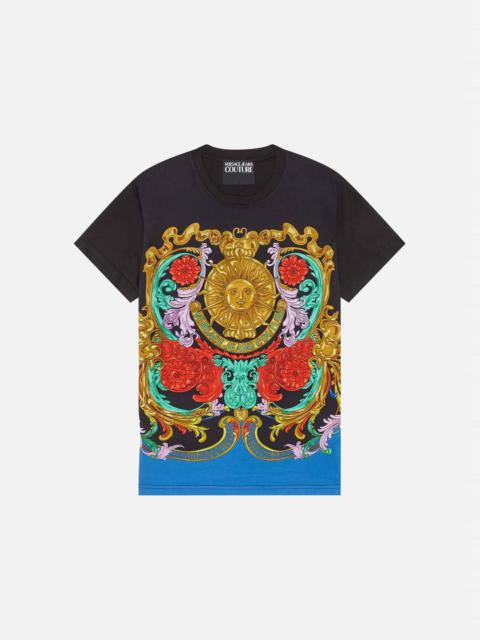 VERSACE JEANS COUTURE Sun Flower Garland T-Shirt