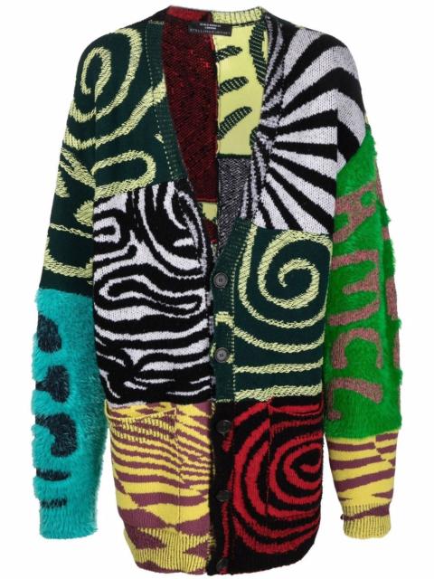 Stella McCartney x Ed Curtis patchwork cardigan