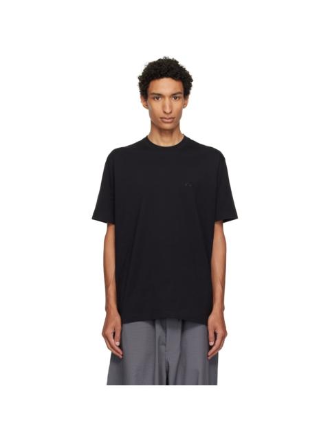Y-3 Black Regular Short Sleeve T-shirt