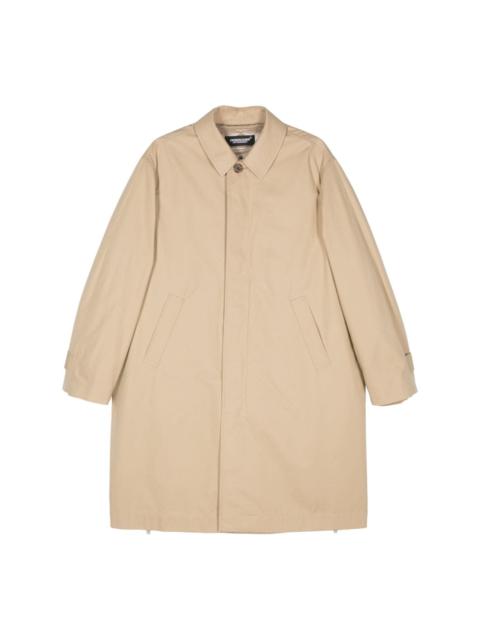 UNDERCOVER logo-print coat