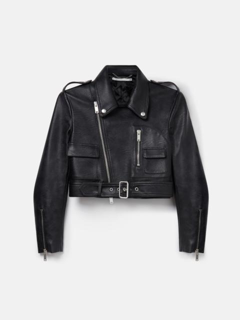 Stella McCartney Cropped Alter Mat Biker Jacket