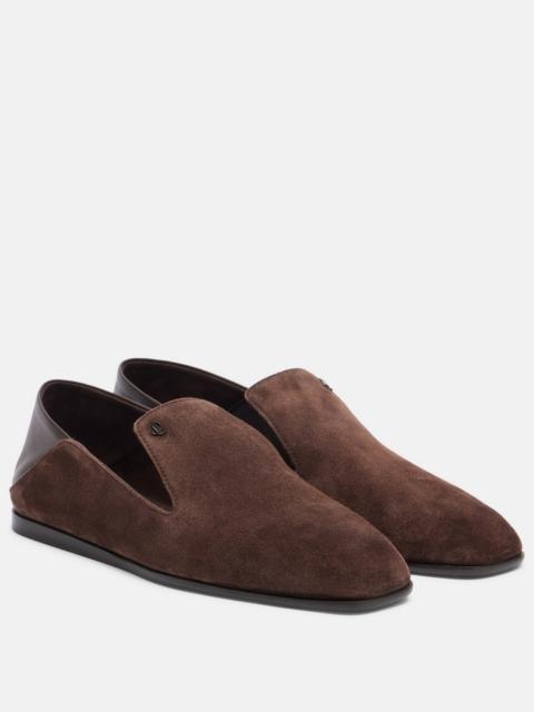JIMMY CHOO Eliot suede loafers