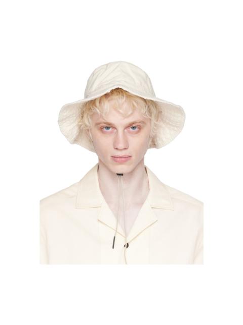 Our Legacy White Space Bucket Hat